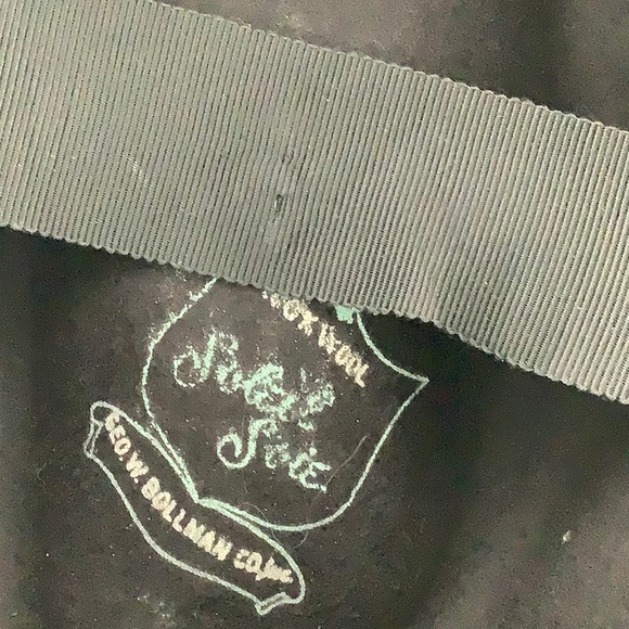 Vintage Mr John Debutante Wool Fedora hat size OSFM EUC - Picture 9 of 11